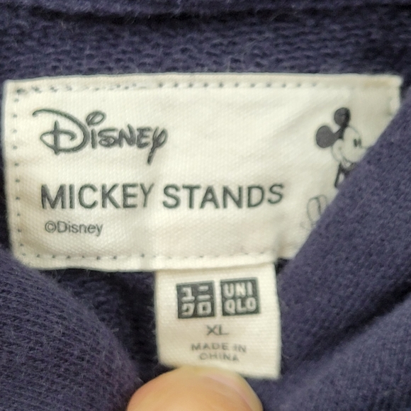Uniqlo Navy Blue Mickey Mouse Sweater Dress | Size XL - Picture 8 of 9